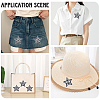 20Pcs Polyester Clothing Patches DIY-CY0002-35A-5