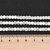 Frosted Crackle Glass Beads Strands GLAA-U001-4mm-M07-4