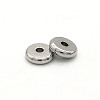 Non-Tarnish 304 Stainless Steel Beads STAS-N090-JA721-10-2