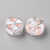 Transparent Enamel Acrylic Beads TACR-S155-005C-2