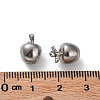 304 Stainless Steel Charm STAS-M323-53P-3
