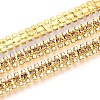 Iron Rhinestone Cup Chains CH-T006-04G-01-1