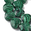Synthetic Malachite Beads Strands G-A309-A19-01-3