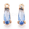 Faceted Glass Pendants X1-GLAA-T010-004D-1