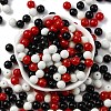 Opaque Acrylic Beads SACR-Q004-02M-2