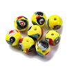 Handmade Millefiori Lampwork Beads LAMP-R003-02B-03-1