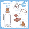 Miniature Glass Bottles LS-AJEW-WH0709-008-3