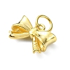 925 Sterling Silver Bowknot Charms STER-M119-05B-G-2