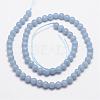 Natural Ang Beads Strands G-P217-31-6mm-2