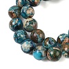 Dyed Natural Regalite/Imperial Jasper/Sea Sediment Jasper Beads Strands G-B124-C01-21-2
