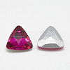 Pointed Back Glass Rhinestone Cabochons RGLA-T087-10mm-09-2