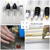 Plastic Refillable oil paint Pen Brush DIY-H137-02B-5