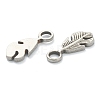304 Stainless Steel Charms STAS-P279-31P-3
