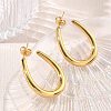 304 Stainless Steel Stud Earrings SA-CBA46AF-16G-2