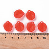 Transparent Frosted Acrylic Pendants MACR-S371-02A-712-4