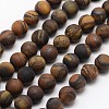 Natural Tiger Eye Beads Strands G-D688-6mm-1