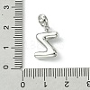Rack Plating Brass with ABS Plastic Pearl European Dangle Charms KK-G501-02Z-P-3