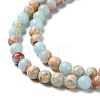 Synthetic Imperial Jasper Dyed Beads Strands X-G-D077-A01-01I-4