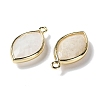 Natural White Moonstone Pendants G-B009-01G-S-2