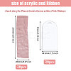 20Pcs Blank Acrylic Signs AJEW-CA0004-39-2