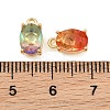 Gradient Color Brass Glass Pendants GL-CBABDD8-06G-3