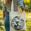 Canvas Women's Tote Bags ABAG-WH0056-004-3