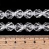 Synthetic Quartz Crystal Beads Strands G-Z119-A42-03-6