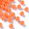 Opaque Acrylic Beads X-MACR-S370-C6mm-A11-1