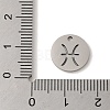 Non-Tarnish 201 Stainless Steel Charms STAS-E217-10P-06-3