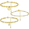 Anklets Sets AJEW-AN00383-23-1