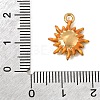 304 Stainless Steel Enamel Pendants SA-CBA7FC1-06G-3
