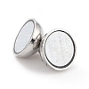 Anti-Tarnish Rhodium Plated 925 Sterling Silver Magnetic Clasps LS-STER-A001-02A-P-3
