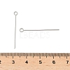 304 Stainless Steel Eye Pins STAS-K293-13P-0.6x30mm-3