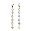 Brass Dangle Earrings EJEW-JE05930-1