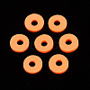 Handmade Polymer Clay Beads CLAY-R067-6.0mm-B11-5