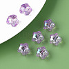 1-Hole Transparent Acrylic Buttons MACR-S373-129-C06-2