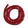 Imitation Jade Glass Bead Strands GLAA-F001-6x4mm-29-2