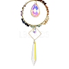 Natural Mixed Stone Chips Hanging Ornaments G-Z051-01H-3