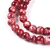Baking Paint Glass Beads Strands DGLA-N003-4mm-A02-3