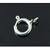 925 Sterling Silver Spring Ring Clasps STER-A007-24E-2