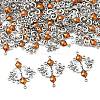 Alloy Enamel Chandelier Component Links ENAM-EA9734Y-6-2