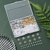 700Pcs 4 Styles Plastic Ear Nuts FIND-YW0006-83-3
