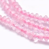 Natural Rose Quartz Beads Strands G-F686-14-3