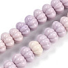 Synthetic Shell Dyed Carved Beads Strands SHEL-K007-10-1