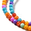 Dyed Natural Freshwater Shell Beads Strands X-SHEL-G014-05C-04-3