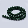 Natural Malachite Beads Strands G-F571-27AA2-6mm-2