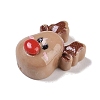 Opaque Christmas Theme Resin Cabochons RESI-H162-06M-2