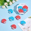 10Pcs 2 Colors Silicone Beads JX772A-3