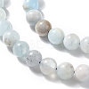 Natural Aquamarine Beads Strands X-G-I349-01A-01-3