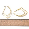 Brass Hoop Earrings for Women KK-CBA4112-08G-5